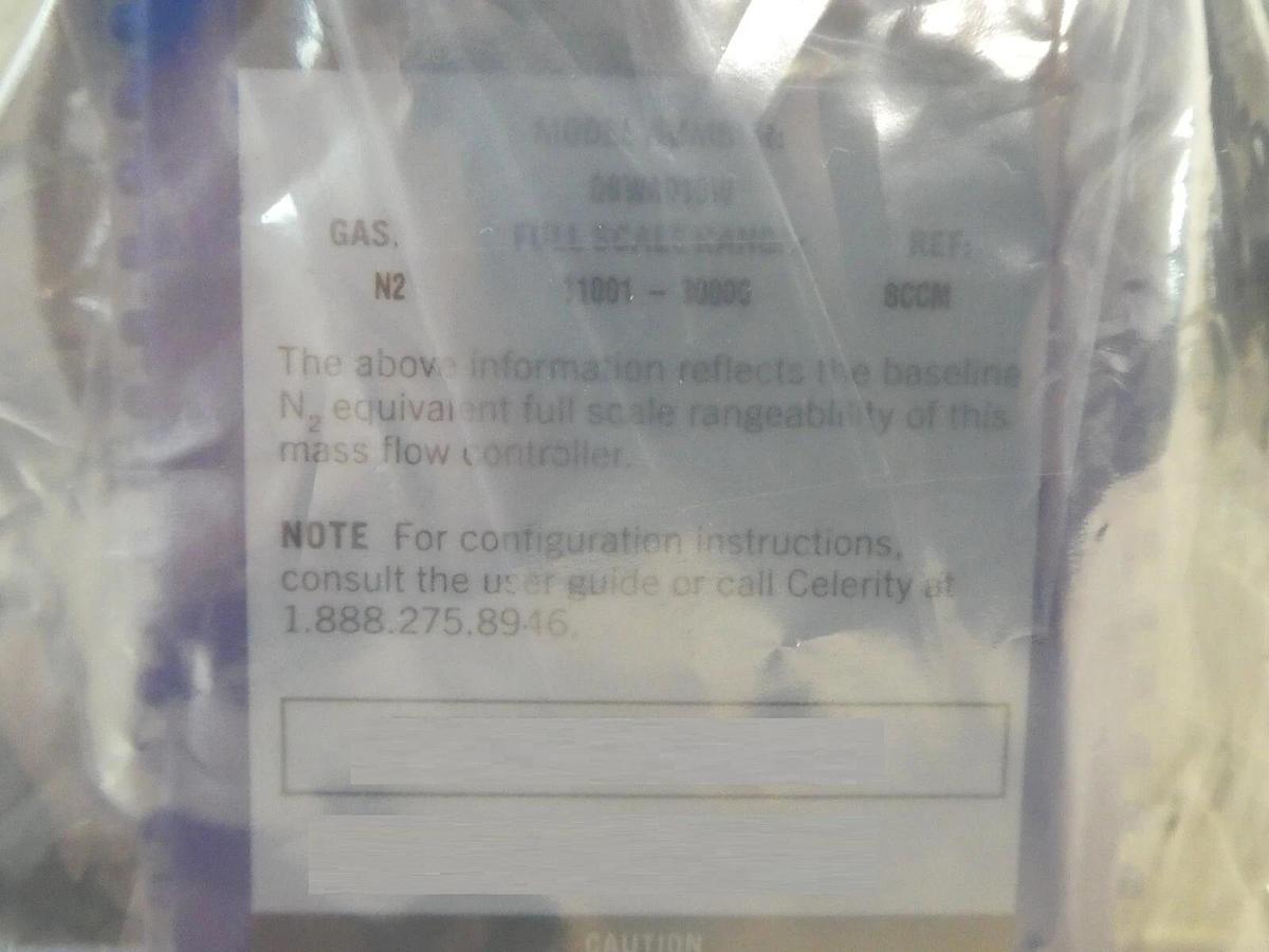 Used Celerity DSWAD101VV0W Mass Flow Controller MFC DSWAD10W 15000 SCCM N2 AMAT New