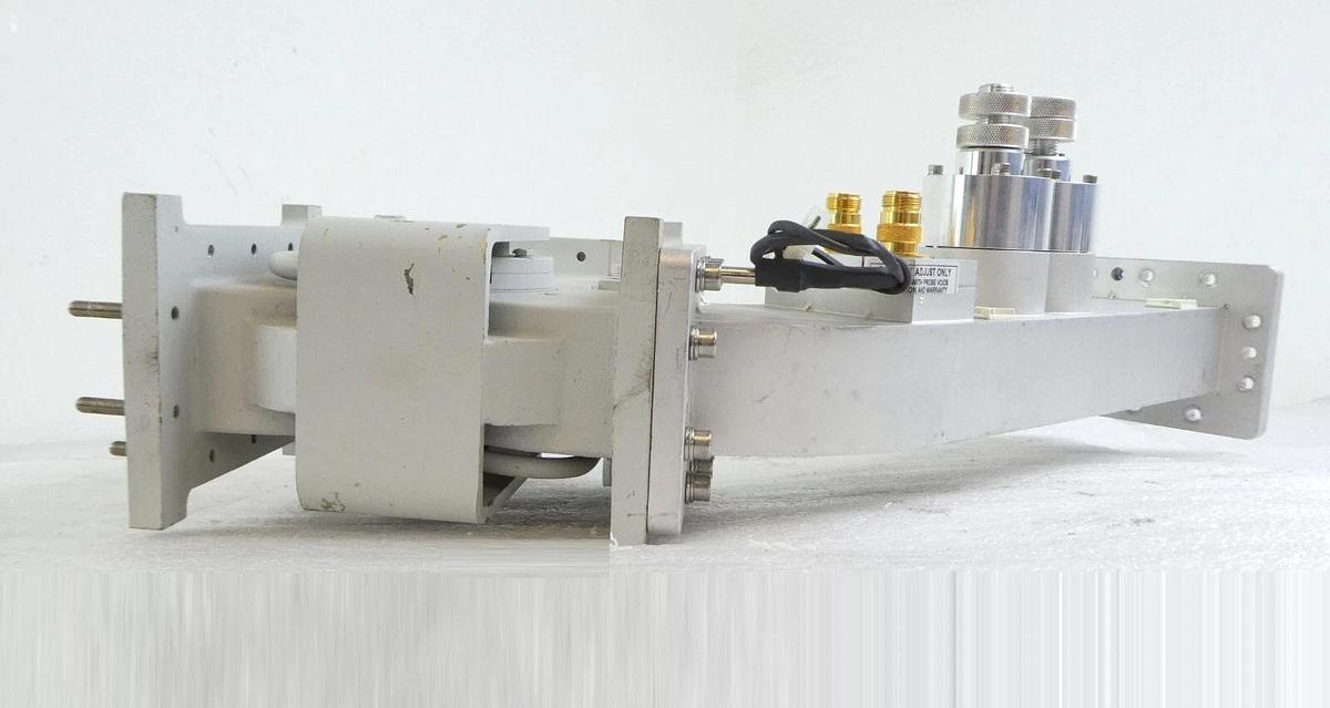 Used ASTeX C13477 Magnetron Waveguide Assembly D13604 with Adjustable Tuners Working
