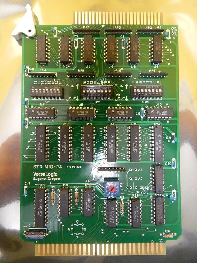 Used VersaLogic 7100-5192-02 Relay PCB Card VL-MIO-24 2340 AG Associates 4100s Used