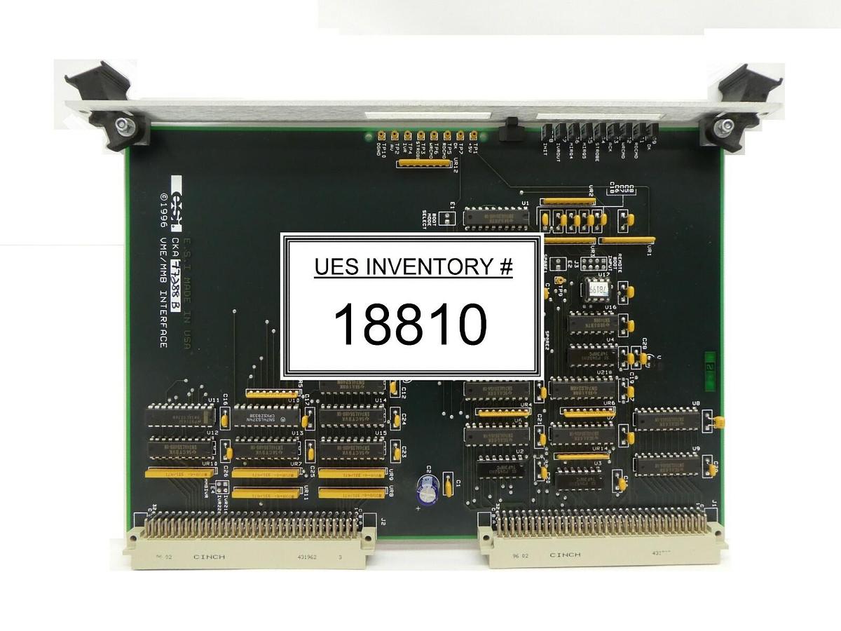 Used ESI Electro Scientific Industries CKA 77288 VME/MMB Interface PCB Card Working