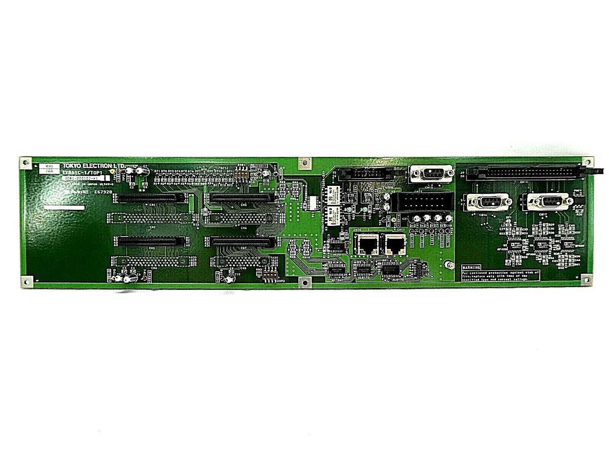 Used TEL Tokyo Electron 3D81-000102-V1 Interface Board PCB TYB61C-1/TOP1 Working