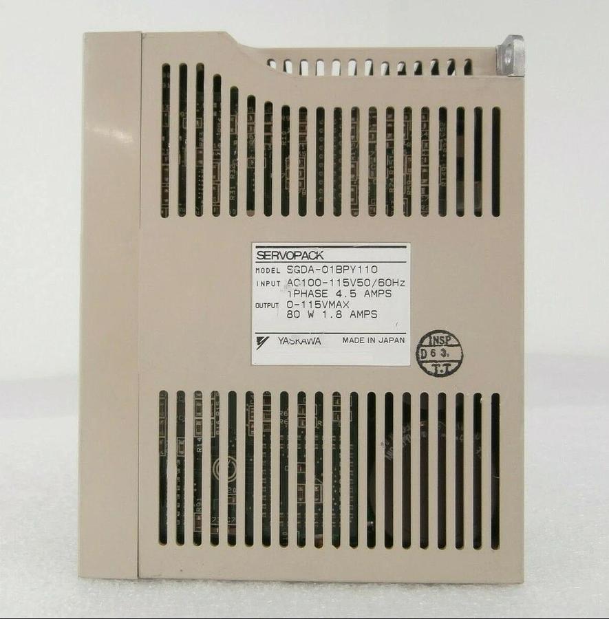 Used Yaskawa Electric SGDA-01BPY110 Servo Drive SERVOPACK Working Spare