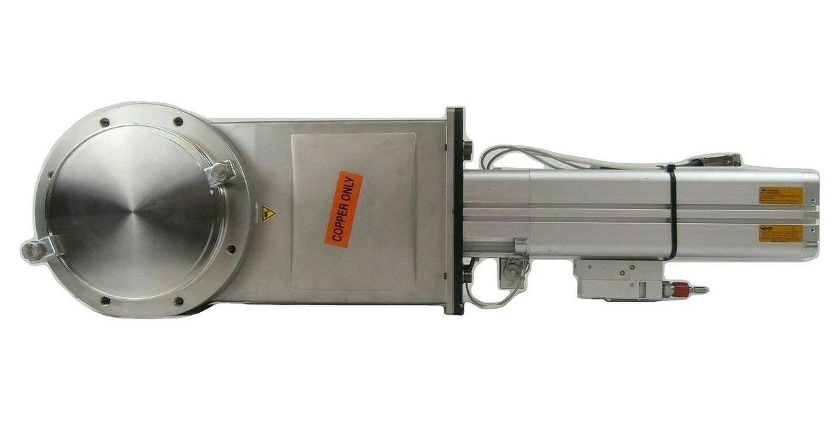 Used Edwards B90002051 Basement Gate Valve VAT Series 09.1 Copper Cu Exposed Working