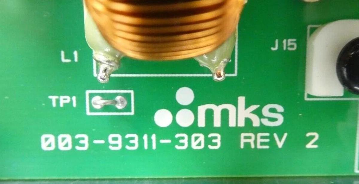 Used MKS Instruments 000-9311-303 Power Distribution PCB 003-9311-303 Working Surplus