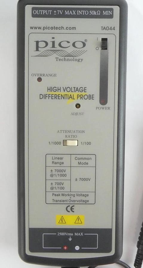 Pico Technology TAO44 High Voltage Differential Probe Module New Surplus