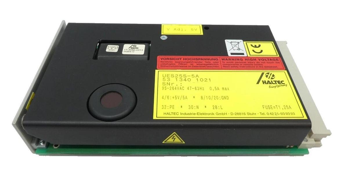 Used HALTEC UES25S-5A Power Supply PCB Card 53 1340 1021 Reseller Lot of 3 Working