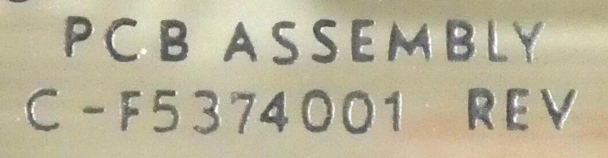 Used Varian VSEA F5374001 Logic Control PCB Assembly Working Surplus