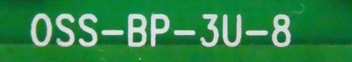 Used OSS One Stop Systems OSS-BP-3U-8 Backplane PCB Board Working Surplus
