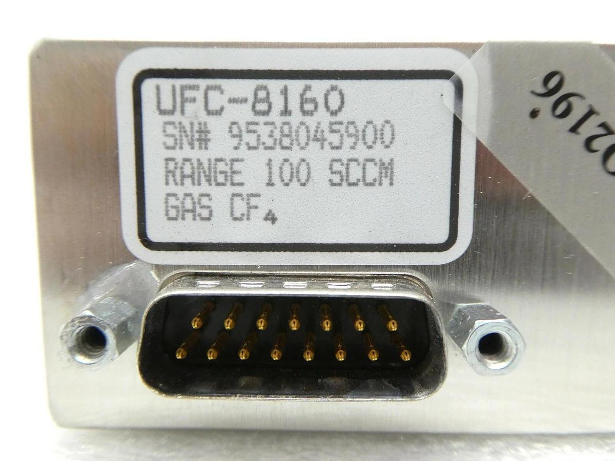 Used UNIT Instruments UFC-8160 Mass Flow Controller MFC 100 SCCM CF4 Working Spare