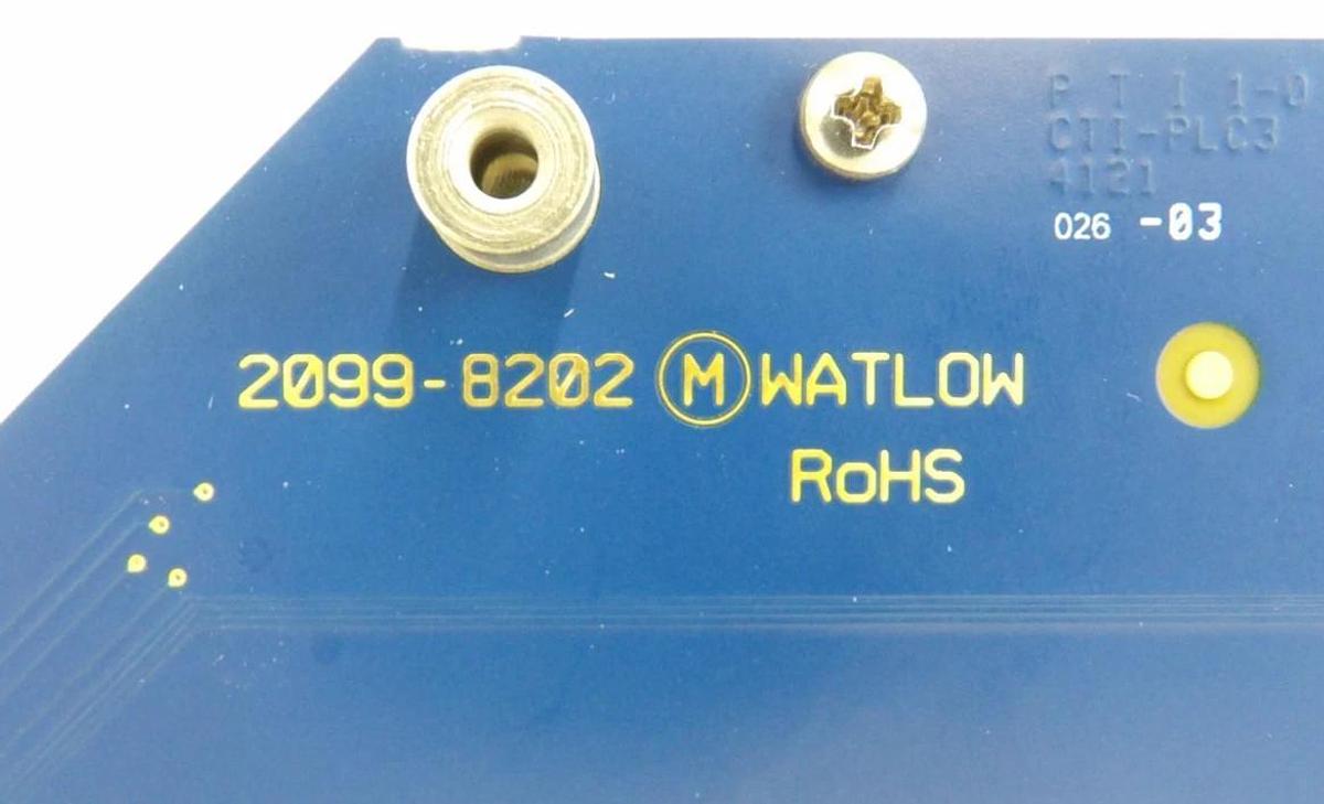 Used Watlow 2099-8202 Processor Board Assembly PCB Module Working Surplus