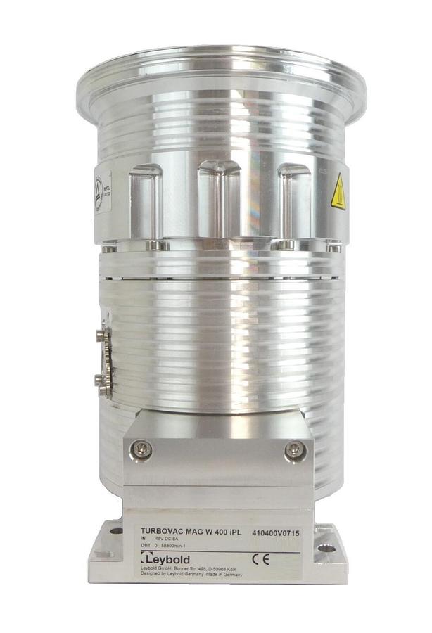 Used TURBOVAC MAG W 400 iPL Leybold 410400V0715 Turbomolecular Pump Working
