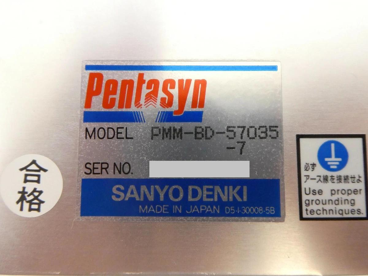 Used Sanyo Denki PMM-BD-57035-7 PCB Card M-1 (LEFT) TEL 3286-000880-11 P-8 Working