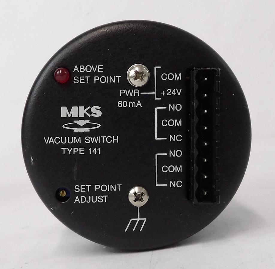 Used MKS Instruments 141AA 241AA Baratron Vacuum Switch Reseller Lot of 2 Working