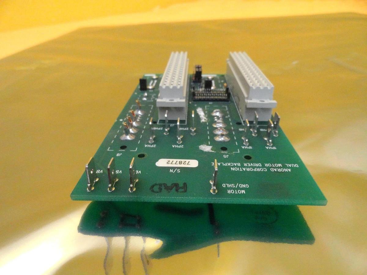 Used Anorad 68712 Dual Motor Driver Backplane PCB C46717 AMAT Orbot WF 736 DUO Used