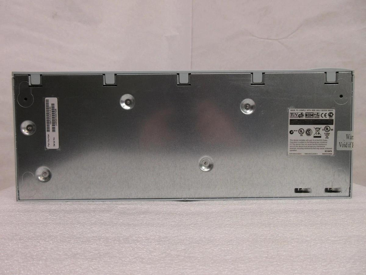 Used 3Com 1647-010-010-2.00 Baseline Switch 2016 3C16470 AMAT Quantum X Used Working