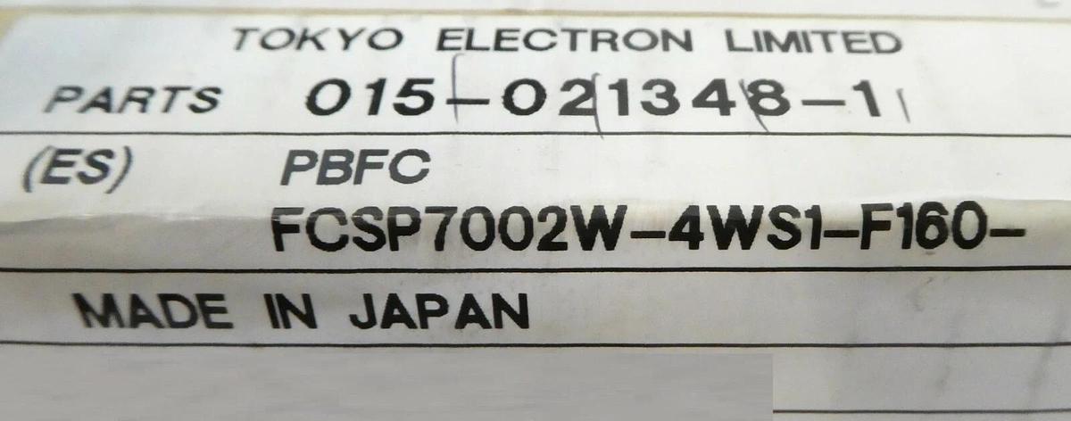 Fujikin FCSP7002W-4WS1-F160-A3 Flow Control System P7000 WR TEL 015-021348-1 New