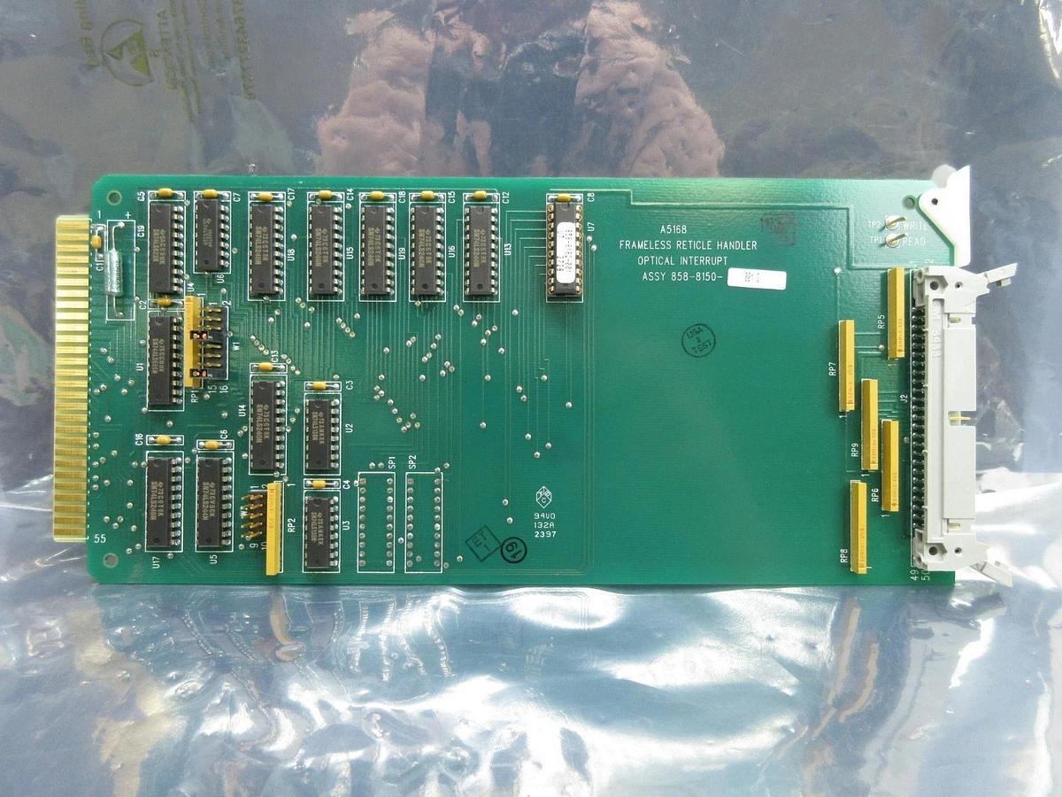 Used SVG Silicon Valley Group 858-8150-001 Interface PCB Card Rev. D 90S Used Working