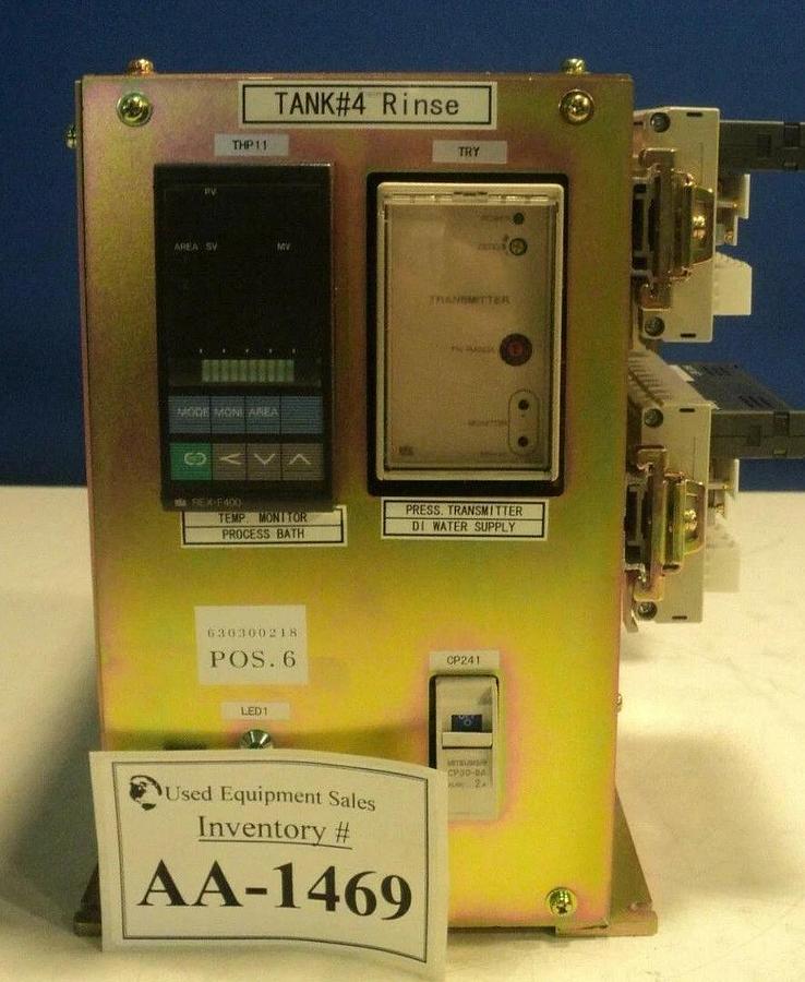 Used DNS Dainippon Screen TANK#4 Rinse Temperature Controller Process Bath FC-3000
