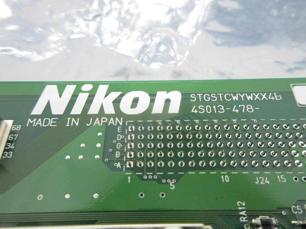 Used Nikon 4S013-478 Backplane Interface Board PCB STGSTCWYWXX4B NSR-S307E Used