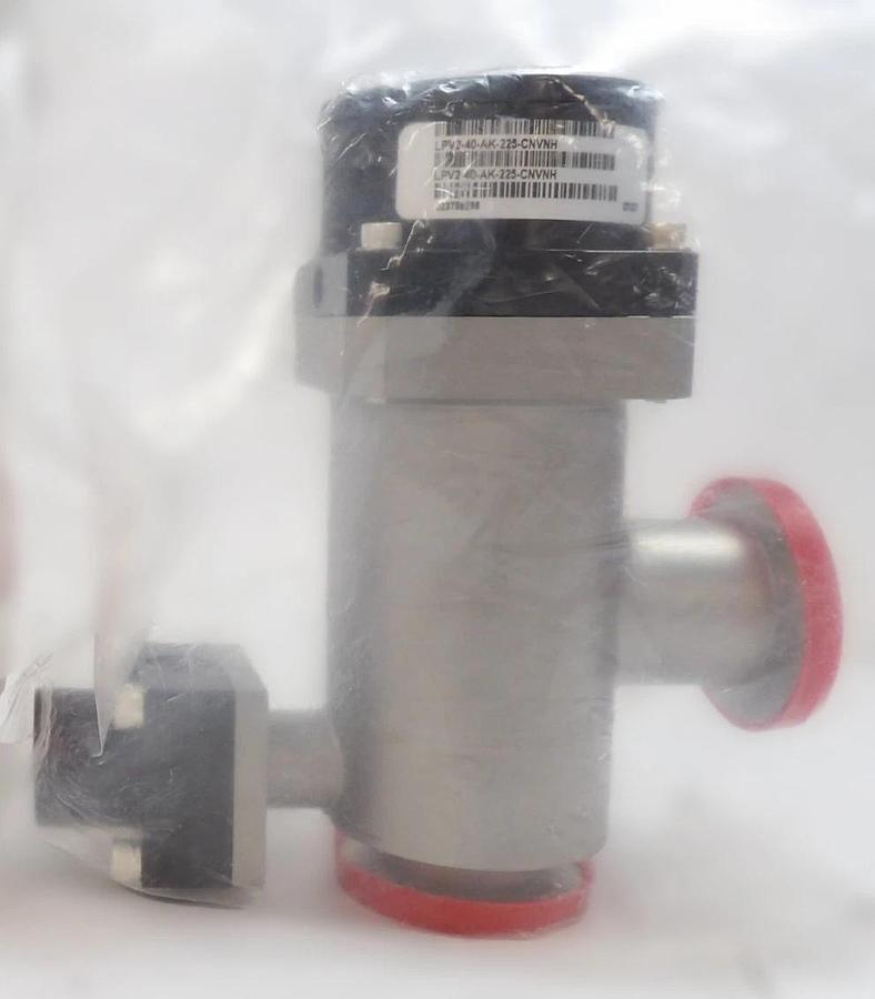 MKS Instruments LPV2-40-AK-225-CNVNH Pneumatic Right Angle Valve Lot of 2 New