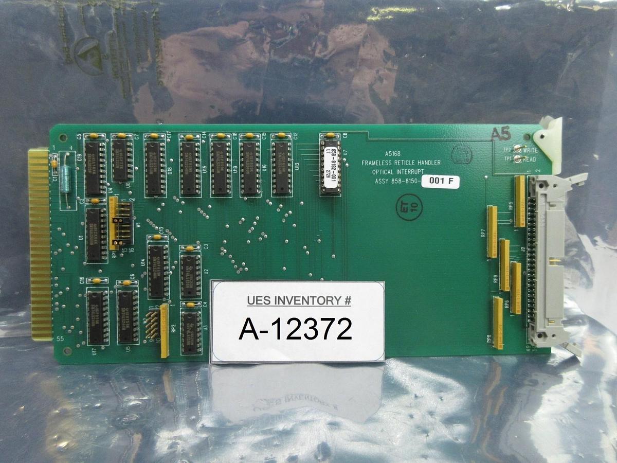Used SVG Silicon Valley Group 858-8150-001 Interface PCB Card Rev. F 90S Used Working