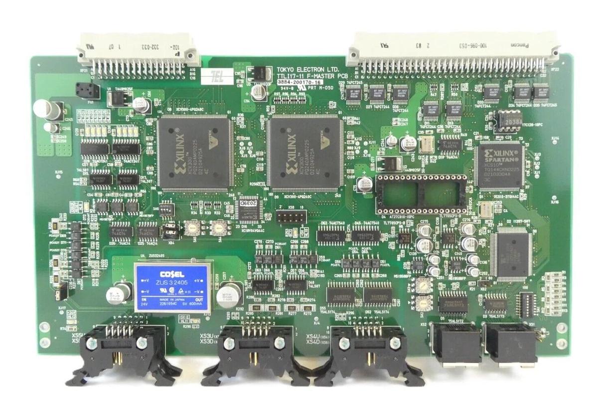 Used TEL Tokyo Electron 3884-200170-16 PCB Card TTLI17-11 F-MASTER Working Surplus