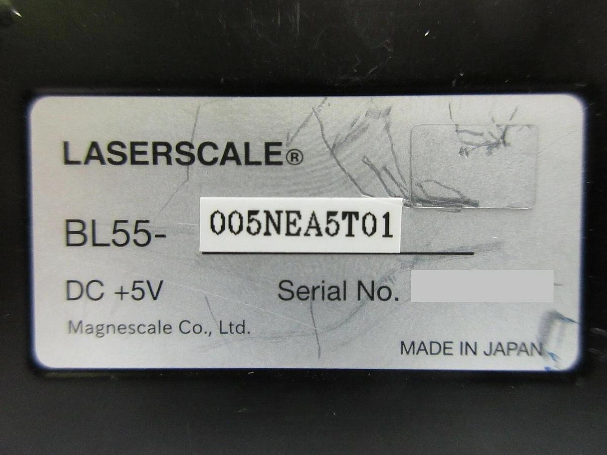 Used Magnescale BL55-005NEA5T01 Laserscale Amp with Read Head Nikon NSR Working