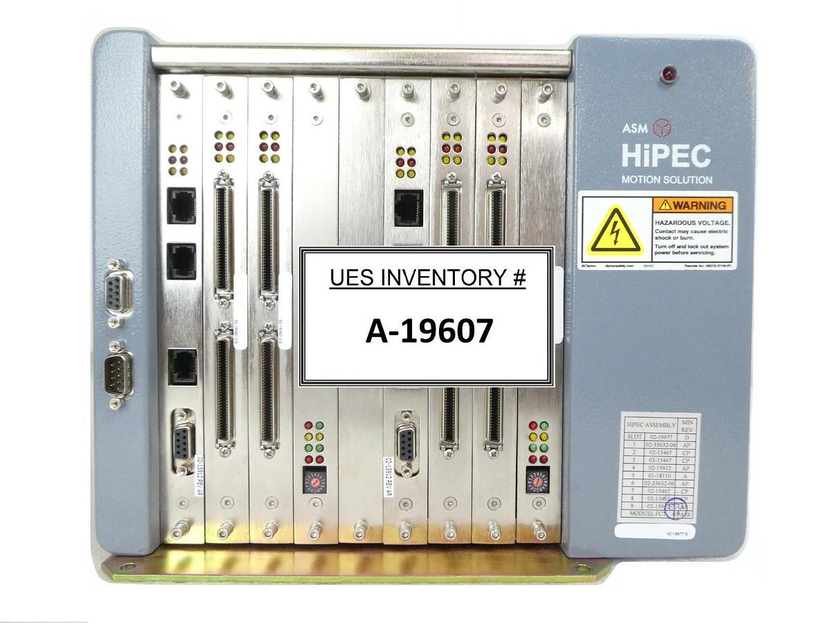 Used ASM 02-19977 HiPEC Motion Solution System 02-15467 02-15912 02-33632-06 Working