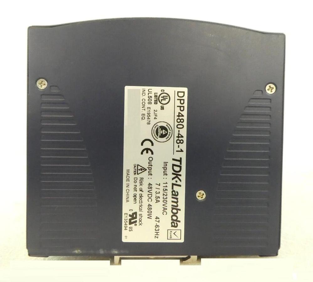 Used TDK-Lambda DPP480-48-1 Power Supply Reseller Lot of 5 AMAT Working Surplus