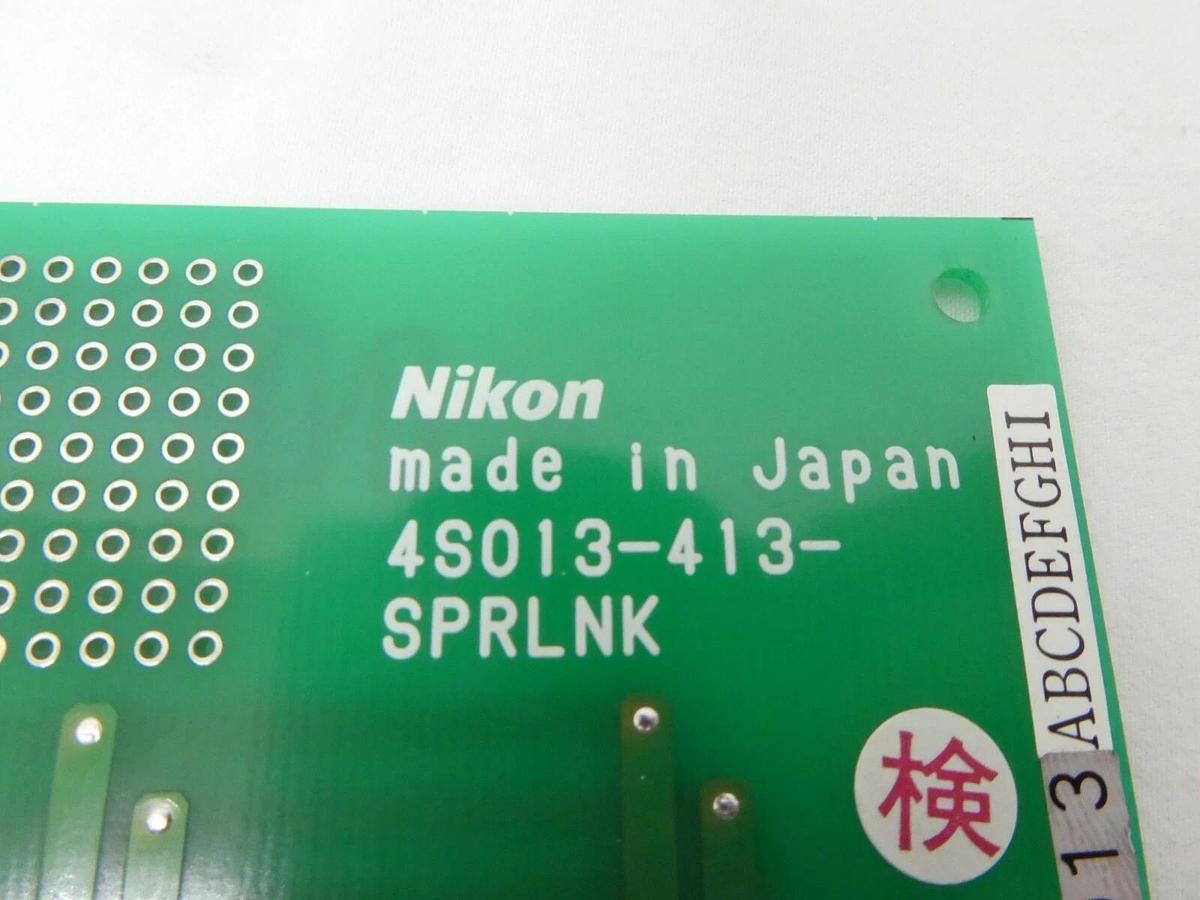 Used Nikon 4S013-413 SPRLNK PCB NSR-S307E DUV System Scanning Working Spare