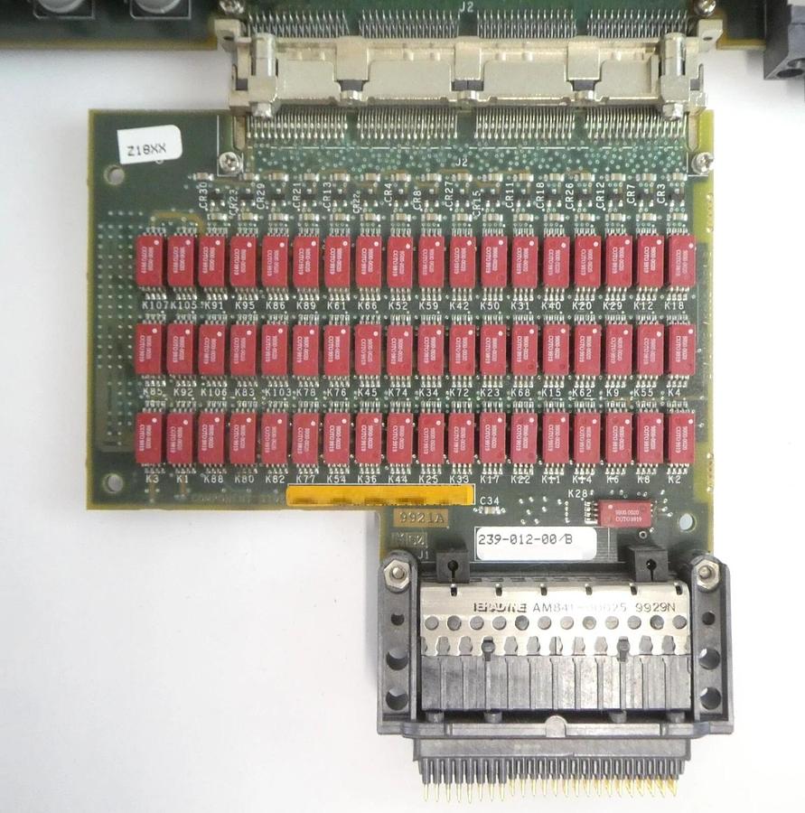 Used Teradyne 239-001-04 Tester Interface PCB Assembly AG001 J750 Working Surplus