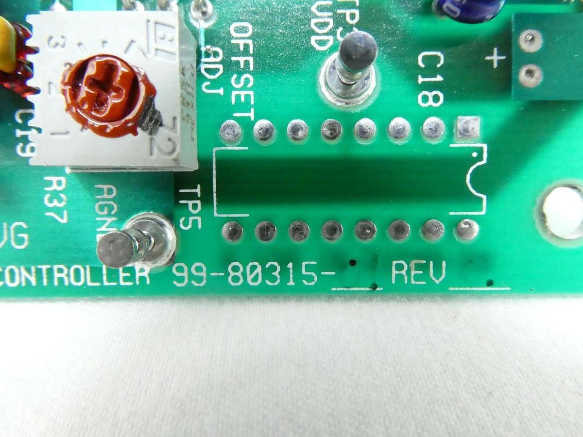 Used SVG Silicon Valley Group 99-80315-01 Exhaust Flow Controller PCB Rev. C Working