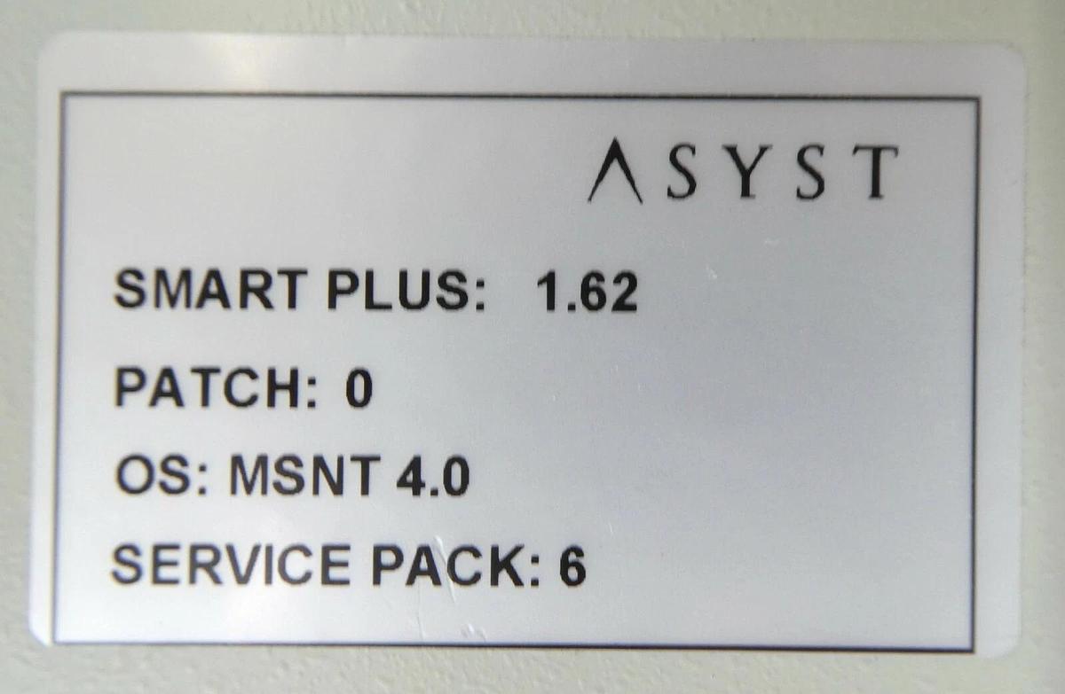 Used Asyst 6900-1551-01 Wafer Automation Controller SMART PLUS 1.62 AMAT Working