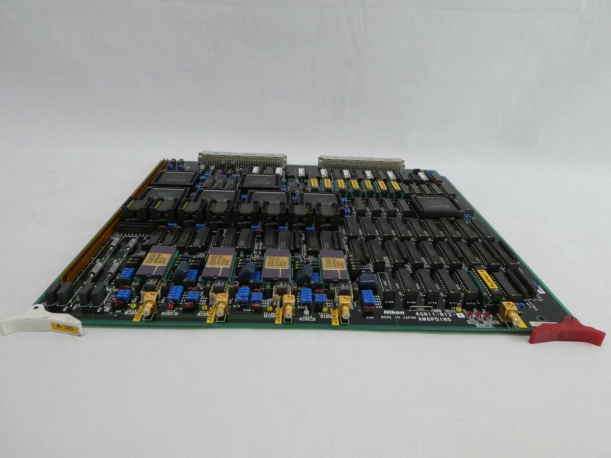 Used Nikon 4S011-012-1 Processor PCB Card AM6PDINS NSR System Working Spare