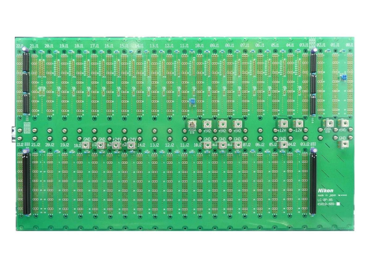 Used Nikon 4S019-409 Backplane PCB LC-BP-X6 E100688M000A2 RCB-X6LC/NIK1 NSR FX-601F