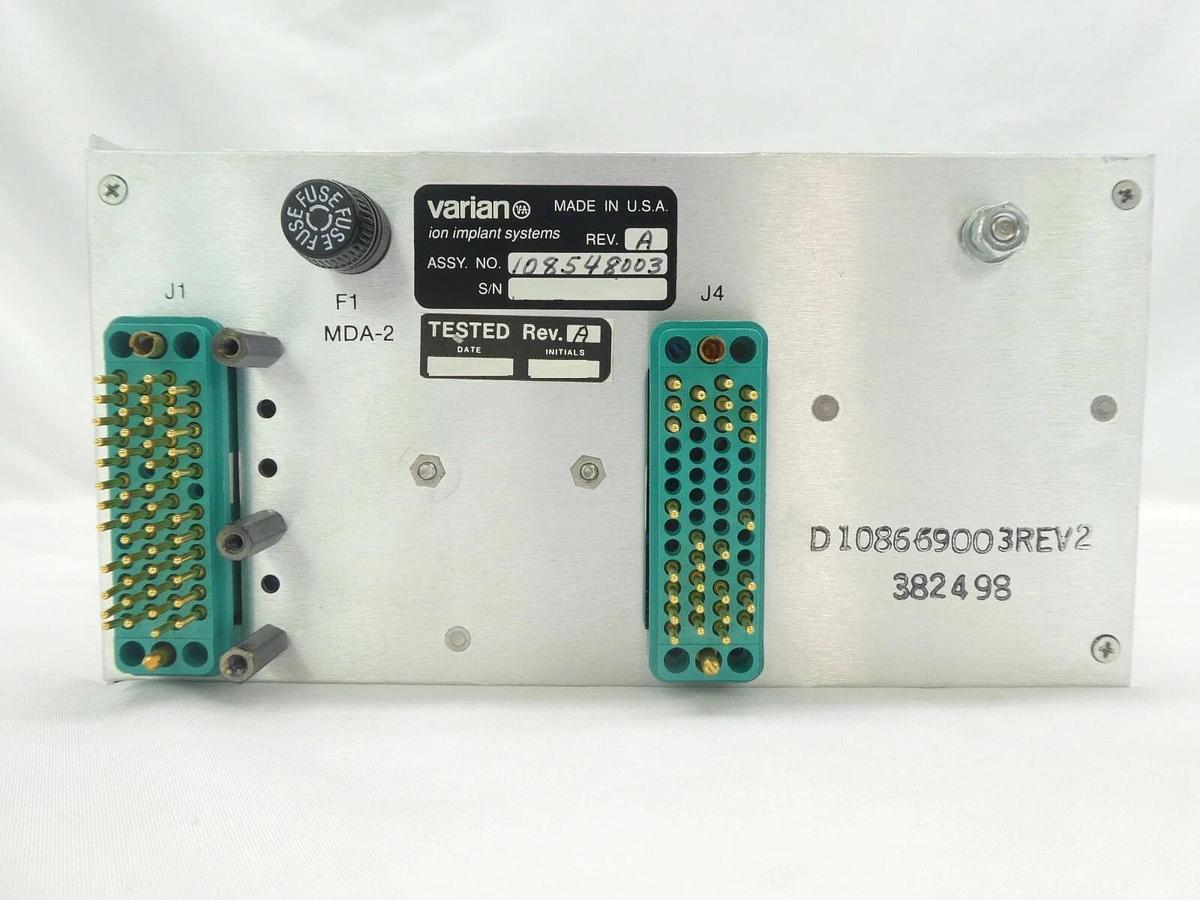 Used Varian Ion Implant Systems 108548003 Beam Scan Controller Rev. A Working Surplus