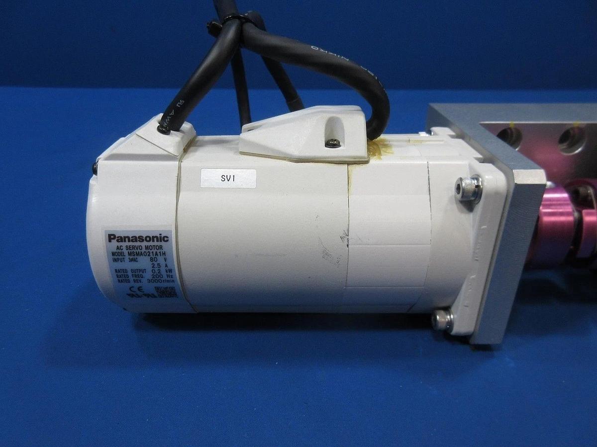 Used Panasonic MSMA021A1H AC Servo Motor Rail Kokusai Zestone DD-1203V Used Working