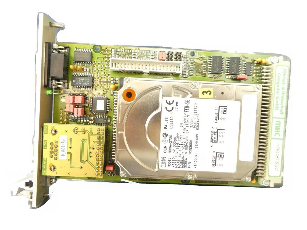 Used MKC Michels & Kleberhoff 50000352 HDCOMI PCB Card Mattson 17000591 Working