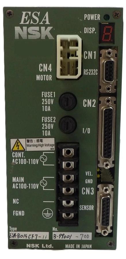 Used NSK ESA-B014CF7-11 Industrial VHP Lower Robot Servo Motor Drive ESA Working