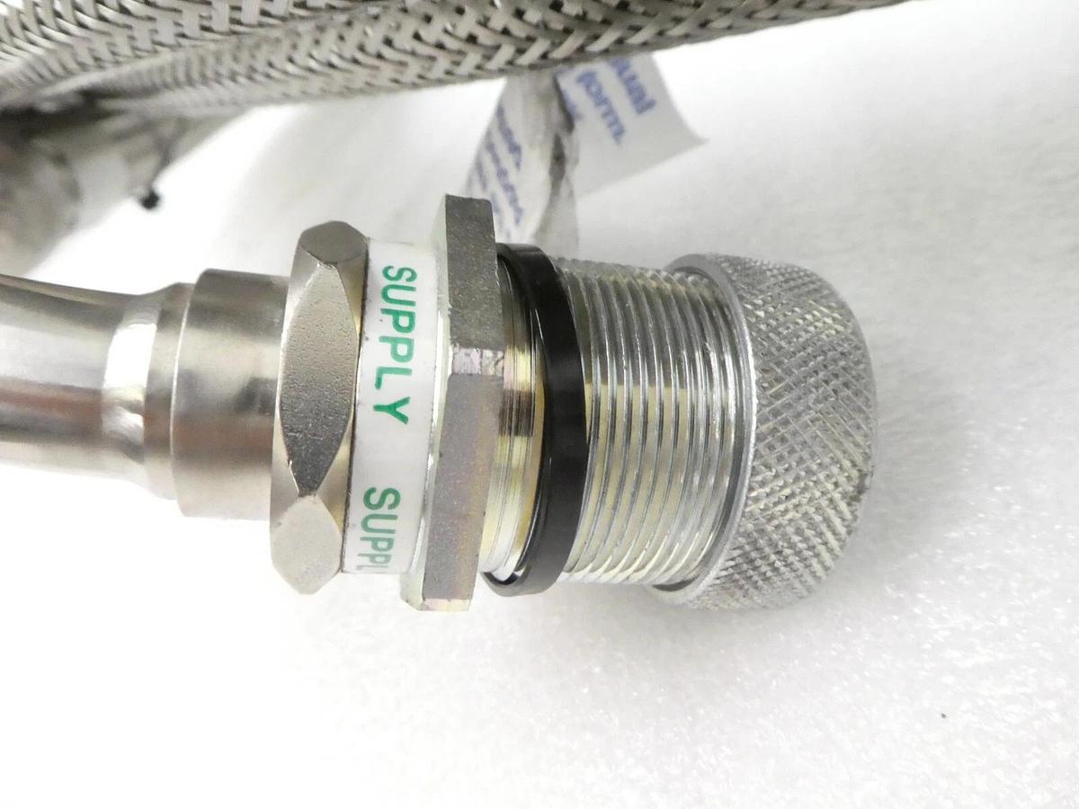 Used CTI-Cryogenics 8043340G600 Cryopump Supply CryoLine 50' AMAT 3400-00060 Working