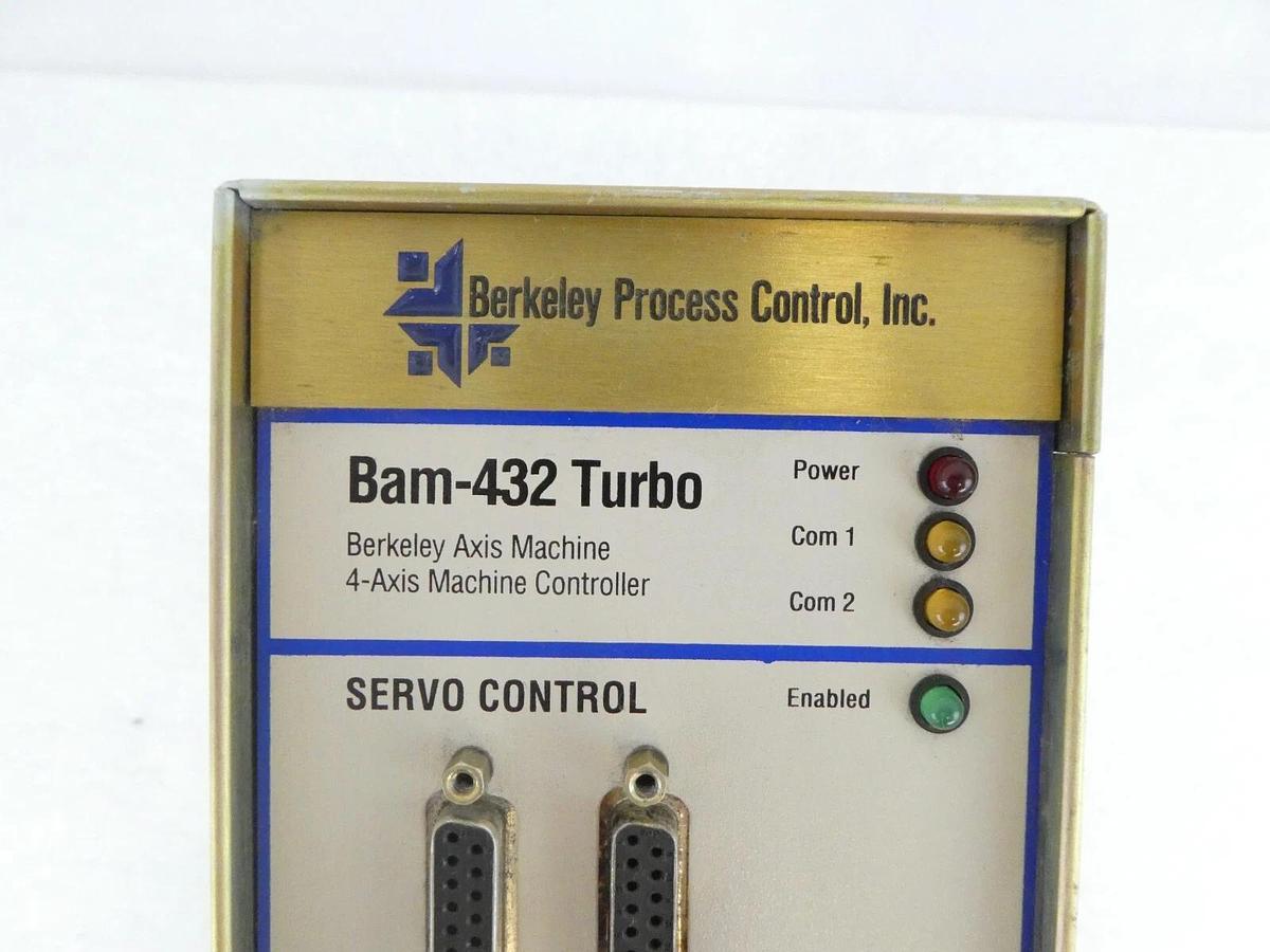 Used Berkeley Process Control BAM-232T 2-Axis Machine Controller Bam-232 Working