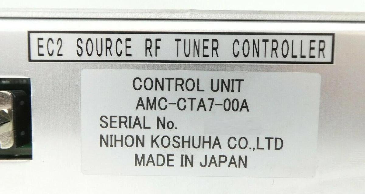 Used Nihon Koshuha AMC-CTA7-00A RF Automatching Controller Hitachi MU-712E Working
