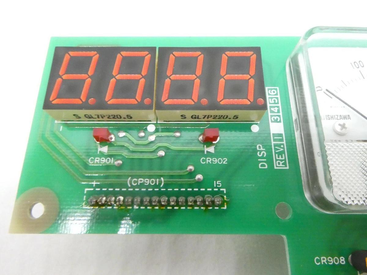 Used Hitachi Kokusai Denki 3CD1062 Voltage/Current Display PCB Mikro Sonic Working