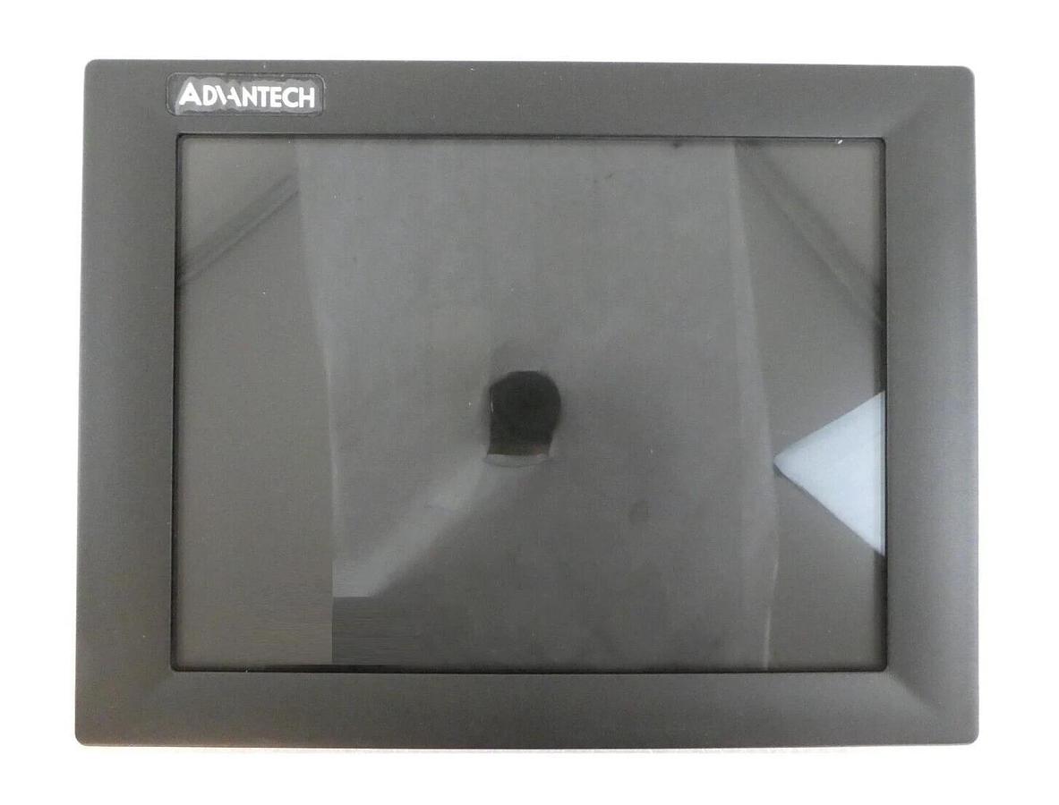Used Advantech FPM-3120TV 12" Industrial Touchscreen Monitor HMI Working Surplus