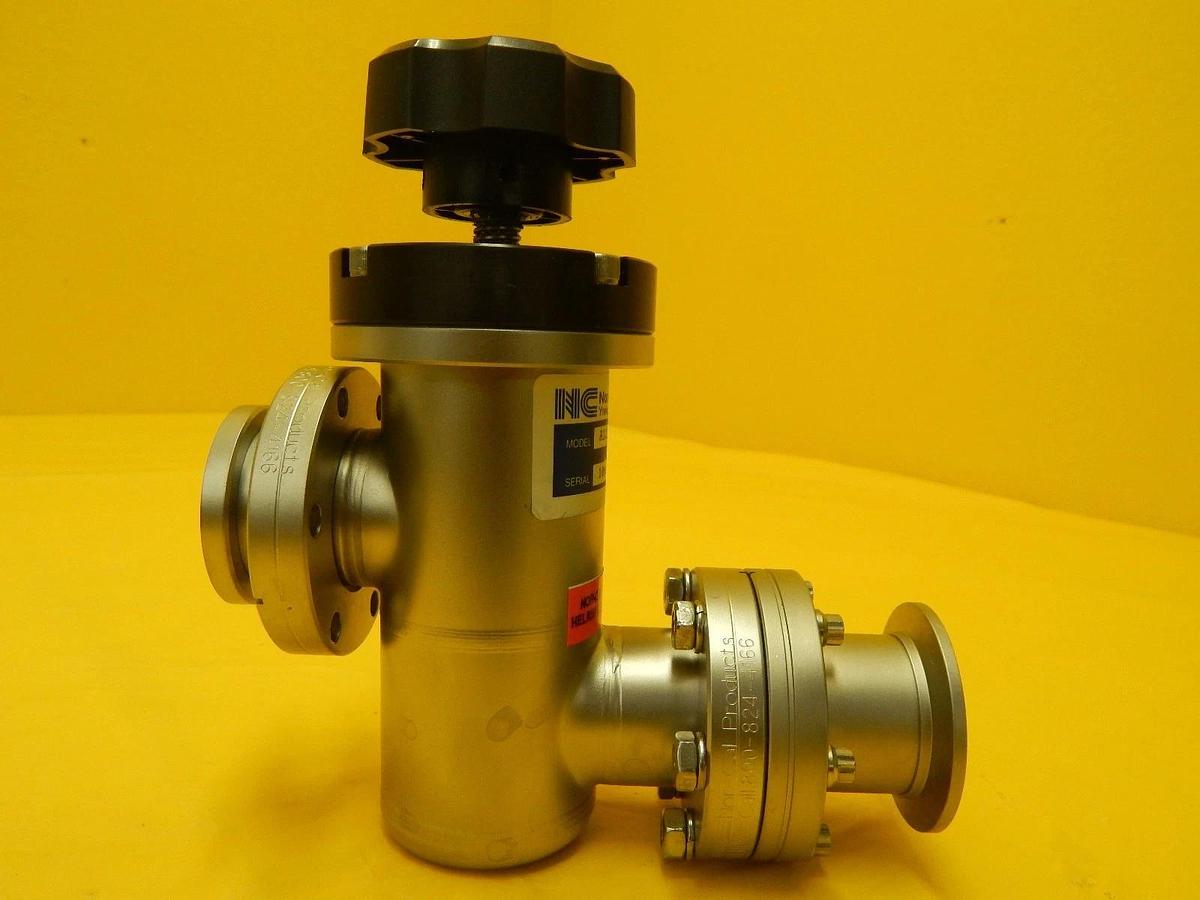Used Nor-Cal Products A121178 Manual Angle Isolation Valve Used Working