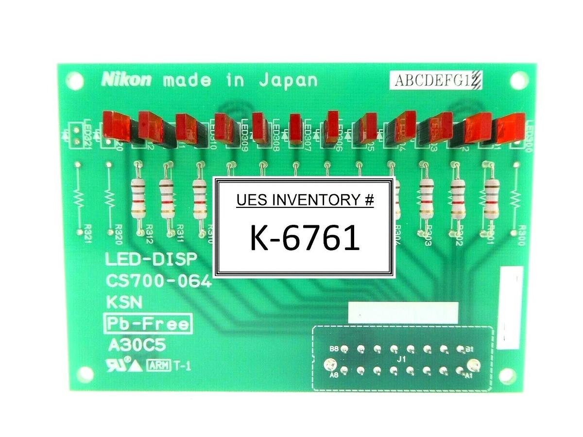 Used Nikon CS700-064 LED Display Board PCB LED-DISP NSR-S610C System Working Spare