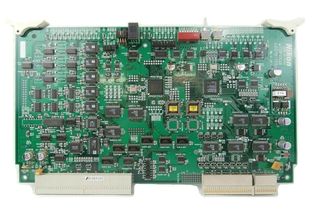 Used Nikon 4S019-155 Driver PCB Card WTDRVX4B DEF03-1ROP NSR Series Working Surplus