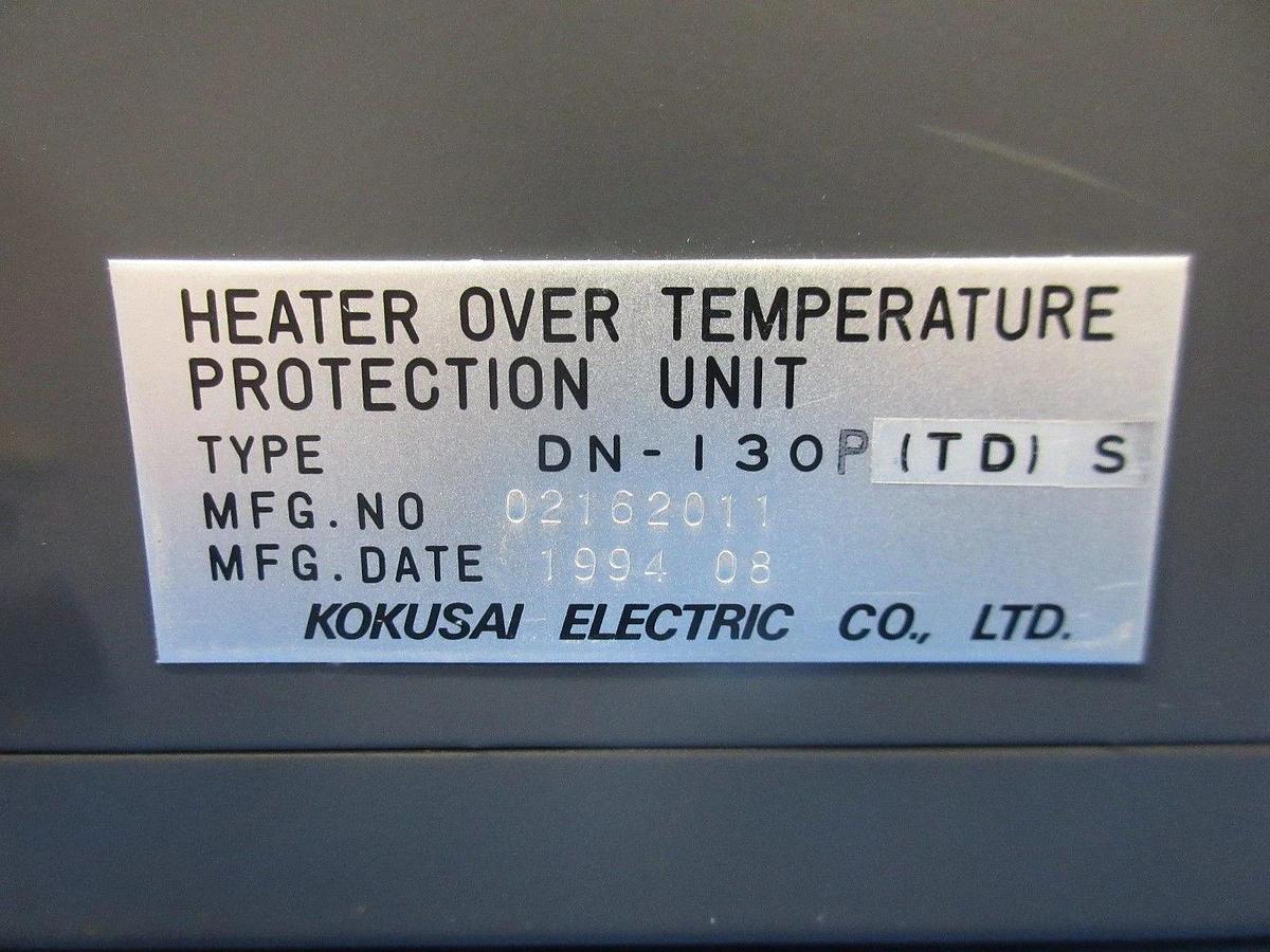 Used Kokusai Electric DN-130P(TD)S Overheat Protector Kokusai DD-1203V Used Working