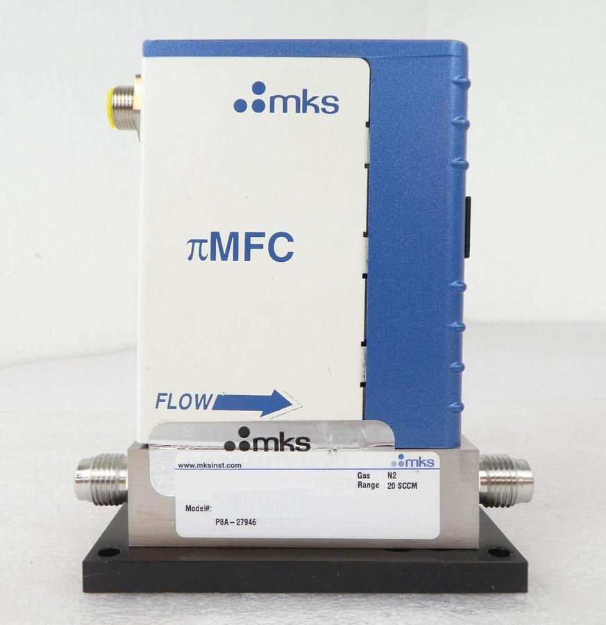 Used MKS Instruments πMFC P8A Mass Flow Controller Reseller Lot of 3 Working