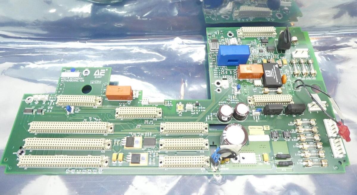 Used AE Advanced Energy 2300660-A APEX Secondary Motherboard V3B PCB 1300959 Working